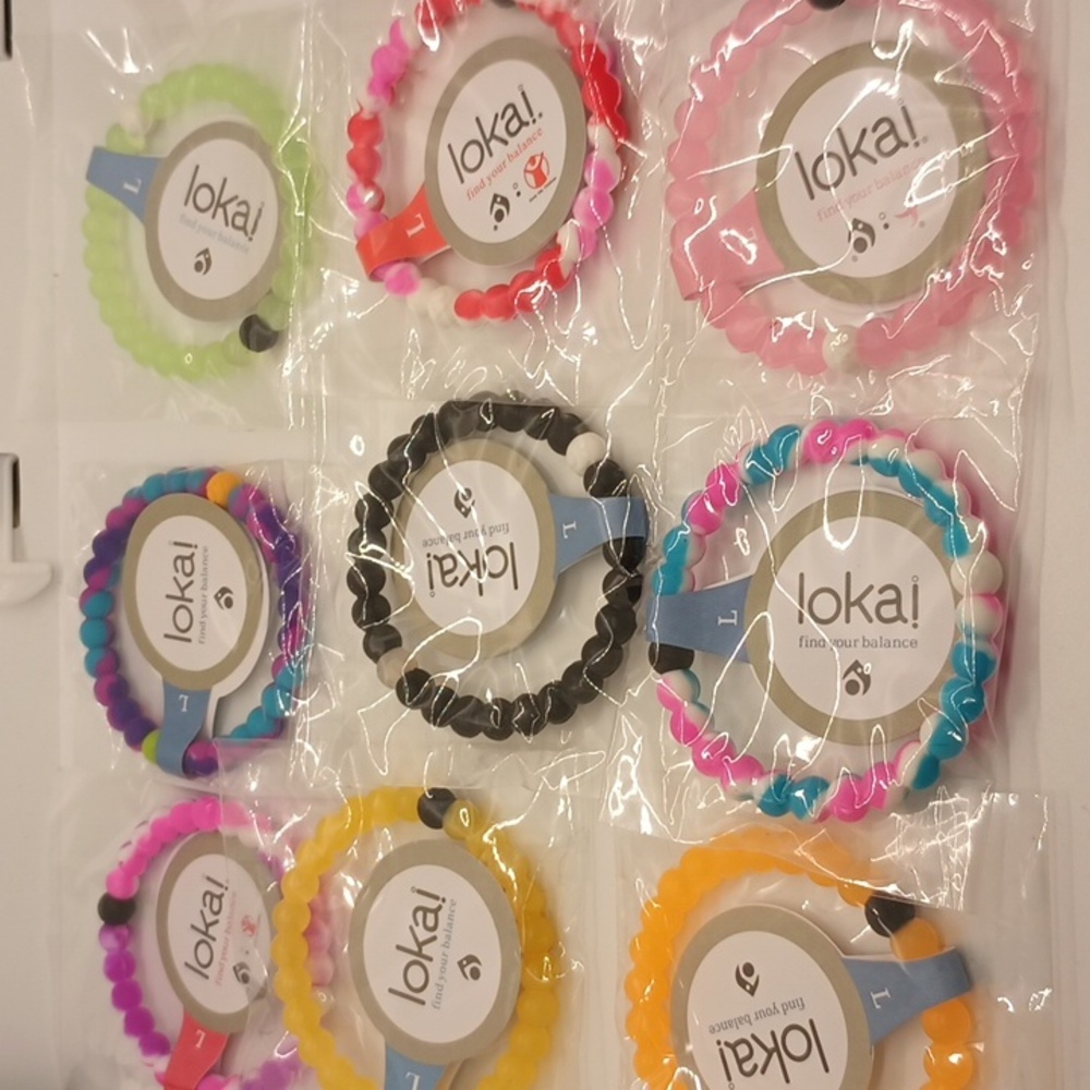 Lokai - NWT Classic Lokai Balance Silicone Bracelet Slide On Size L / M